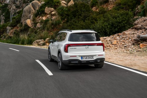 Neue offizielle Bilder des neuen elektrischen GLB