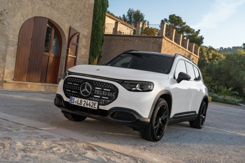 Neue offizielle Bilder des neuen elektrischen GLB