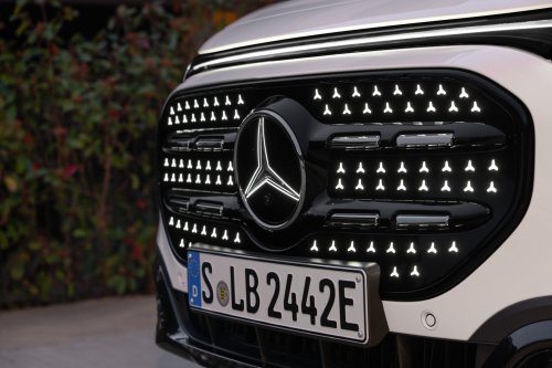 Neue offizielle Bilder des neuen elektrischen GLB