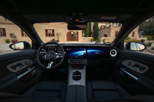 Neue offizielle Bilder des neuen elektrischen GLB