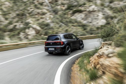 Neue offizielle Bilder des neuen elektrischen GLB