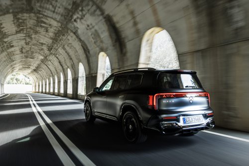 Neue offizielle Bilder des neuen elektrischen GLB