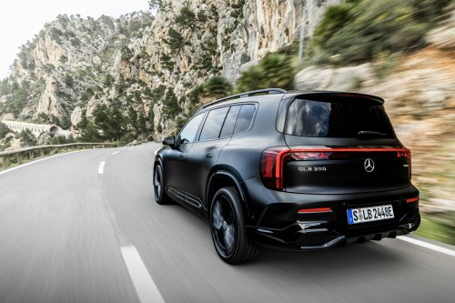 Neue offizielle Bilder des neuen elektrischen GLB