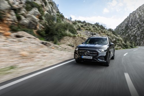 Neue offizielle Bilder des neuen elektrischen GLB