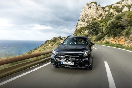 Neue offizielle Bilder des neuen elektrischen GLB