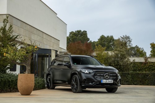 Neue offizielle Bilder des neuen elektrischen GLB