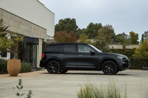 Neue offizielle Bilder des neuen elektrischen GLB