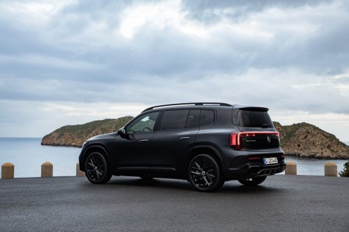 Neue offizielle Bilder des neuen elektrischen GLB