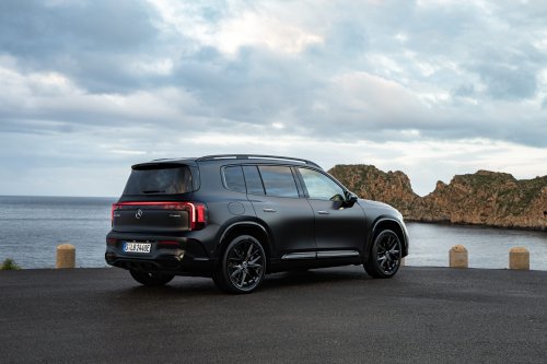 Neue offizielle Bilder des neuen elektrischen GLB