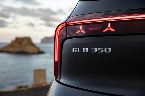 Neue offizielle Bilder des neuen elektrischen GLB