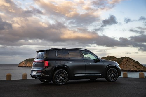 Neue offizielle Bilder des neuen elektrischen GLB