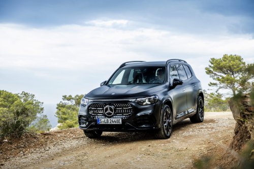 Neue offizielle Bilder des neuen elektrischen GLB