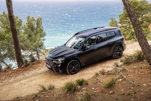 Neue offizielle Bilder des neuen elektrischen GLB