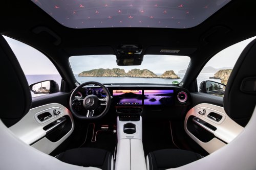 Neue offizielle Bilder des neuen elektrischen GLB