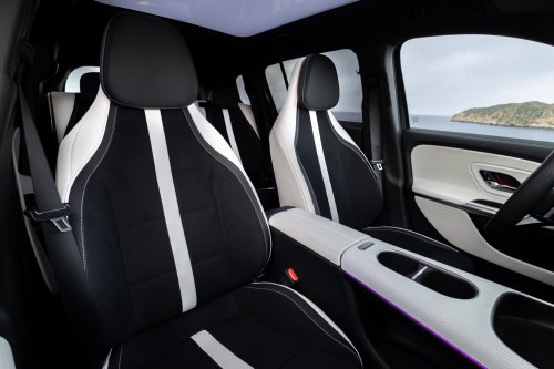 Neue offizielle Bilder des neuen elektrischen GLB