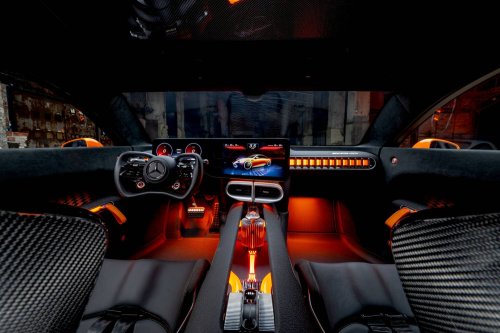 Mercedes, Mercedes AMG-Concept Lenkrad kommt in den EQS