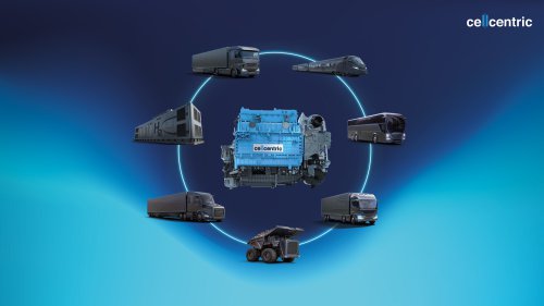 cellcentric bringt BZA375 auf den Markt – Brennstoffzelle für den Schwerlastverkehr