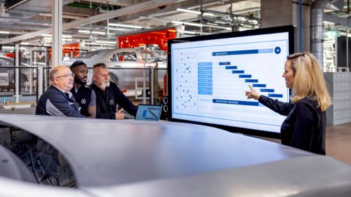 Dreifach-Serienstart in Sindelfingen: Mercedes-Benz setzt Maßstäbe in der Produktion