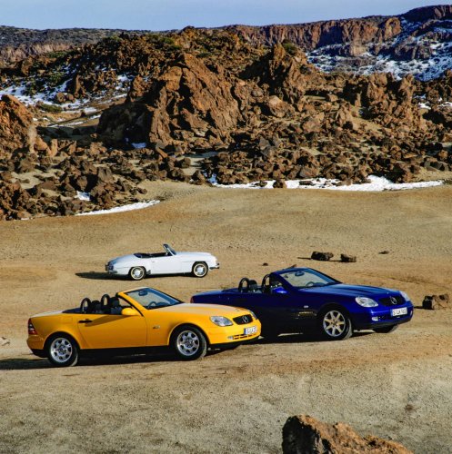 Mercedes-Benz, Premiere des Mercedes-Benz SLK vor 30 Jahren