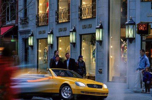 Premiere des Mercedes-Benz SLK vor 30 Jahren