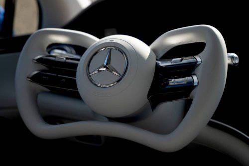 Mercedes AMG-Concept Lenkrad kommt in den EQS