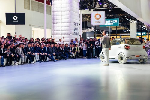 Smart, smart Concept #2 steht auf der Auto China 2026