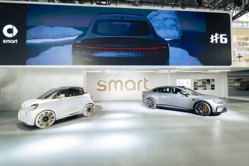 Smart, smart Concept #2 steht auf der Auto China 2026