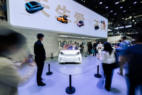 Smart, smart Concept #2 steht auf der Auto China 2026