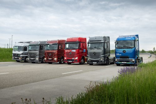 30 Jahre Actros: Mercedes-Benz Trucks verbindet Tradition und Transformation