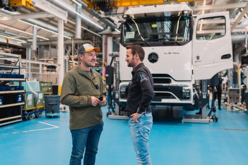 Mit dem eActros 600 um die Welt: „Elektrotrucker“ plant Elektro-Lkw-Expedition
