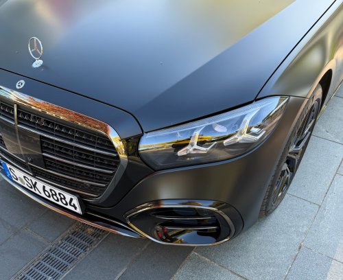 Neue reale Bilder der S-Klasse Modellpflege von Mercedes-Benz