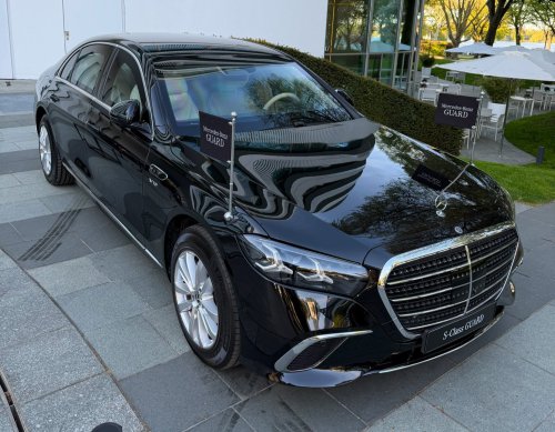 Neue reale Bilder der S-Klasse Modellpflege von Mercedes-Benz