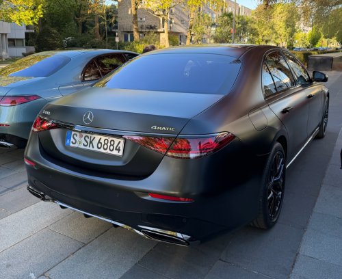 Neue reale Bilder der S-Klasse Modellpflege von Mercedes-Benz