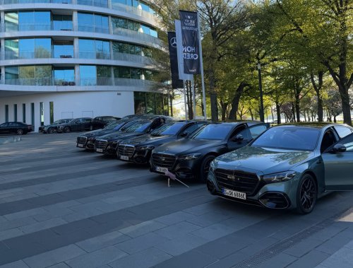 Neue reale Bilder der S-Klasse Modellpflege von Mercedes-Benz