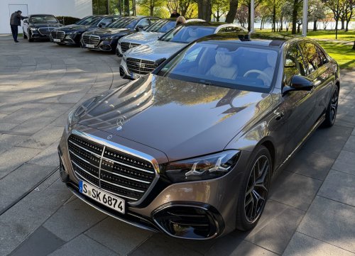 Neue reale Bilder der S-Klasse Modellpflege von Mercedes-Benz