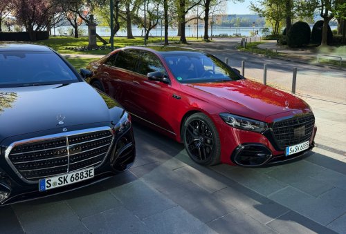 Neue reale Bilder der S-Klasse Modellpflege von Mercedes-Benz