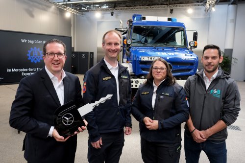 THW erhält 66 neue Unimog für den Zivilschutz