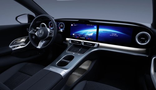 Blick auf die Serienausstattung des C 400 4MATIC elektrisch