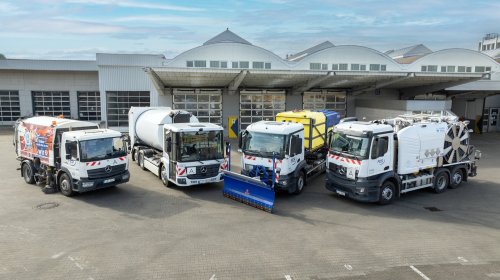 Mercedes-Benz, FES baut Elektroflotte aus: Zehn weitere Mercedes-Benz eEconic für Frankfurt