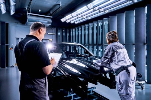 Produktionsstart des neuen elektrischen GLC im Werk Bremen