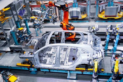 Produktionsstart des neuen elektrischen GLC im Werk Bremen