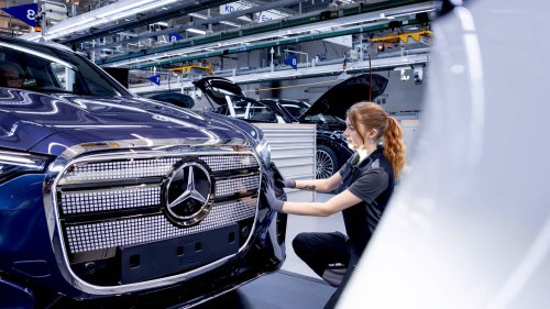 Produktionsstart des neuen elektrischen GLC im Werk Bremen