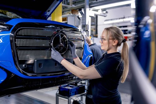 Produktionsstart des neuen elektrischen GLC im Werk Bremen