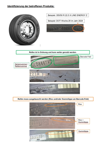 Reifenprobleme zwingt (e)-Actros in die Werkstatt