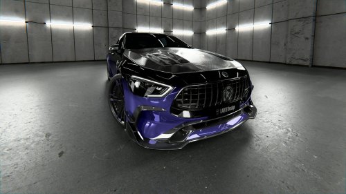 Signature von LARTE Design:  Dry-Carbon-Programm für den V8 Mercedes-AMG GT 4-Door