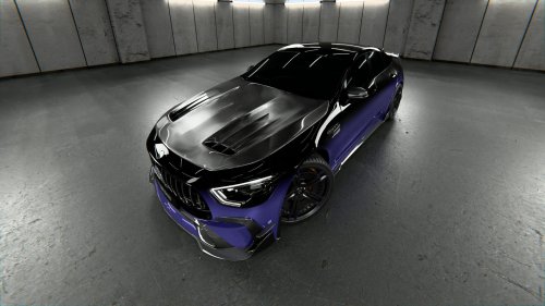 Signature von LARTE Design:  Dry-Carbon-Programm für den V8 Mercedes-AMG GT 4-Door