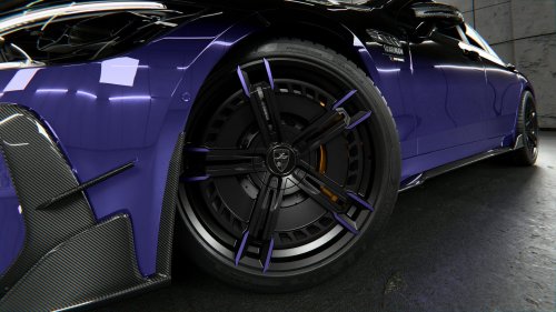 Signature von LARTE Design:  Dry-Carbon-Programm für den V8 Mercedes-AMG GT 4-Door