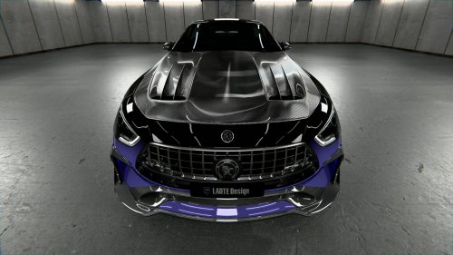 Signature von LARTE Design:  Dry-Carbon-Programm für den V8 Mercedes-AMG GT 4-Door