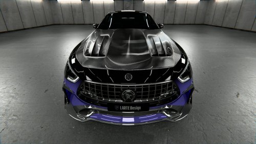Signature von LARTE Design:  Dry-Carbon-Programm für den V8 Mercedes-AMG GT 4-Door