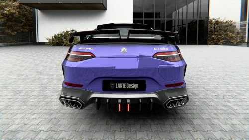 Signature von LARTE Design:  Dry-Carbon-Programm für den V8 Mercedes-AMG GT 4-Door